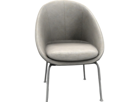Modern fabric chair Model 3D