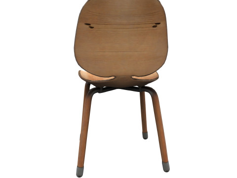Modern wood chair 3Dモデル
