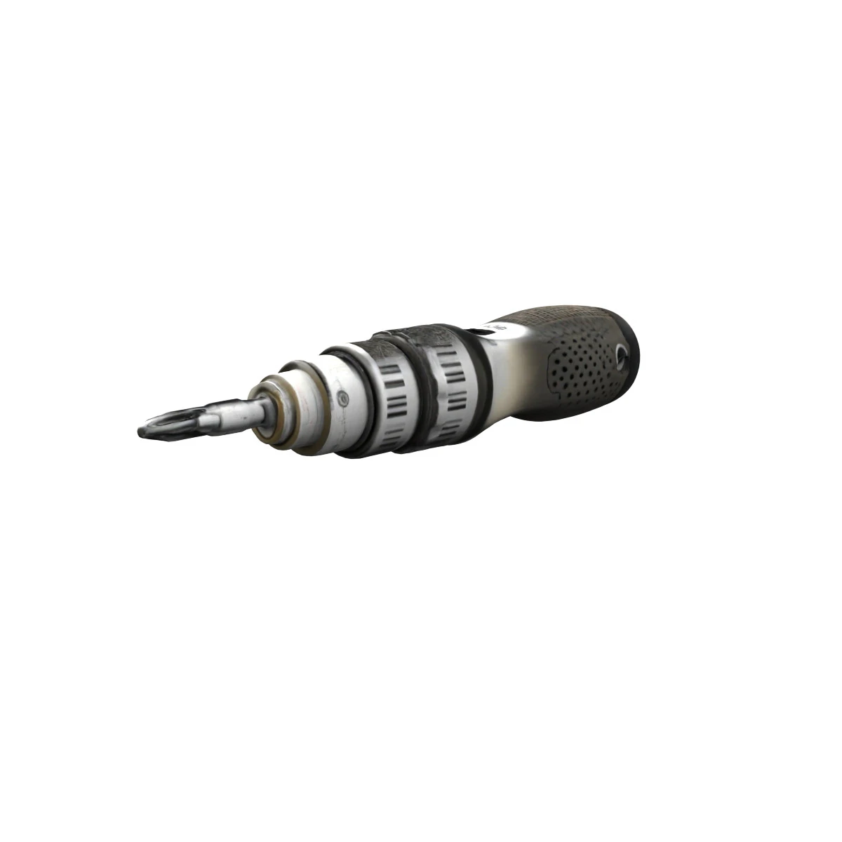 Electric Screwdriver 3D Model .c4d .max .obj .3ds .fbx .stl .blend 