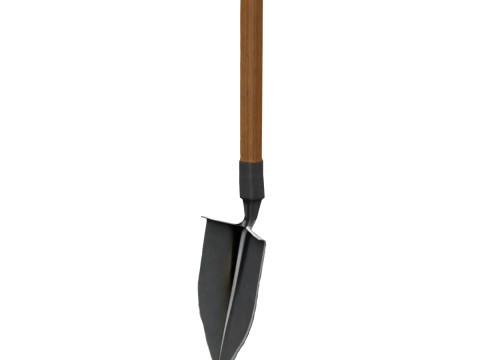 Steel shovel 3D Model