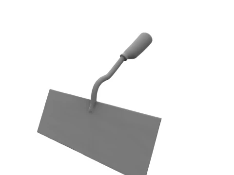 Azada de jard&iacute;n Modelo 3D