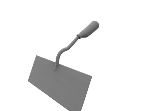 Garden Hoe 3D Model