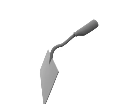 Garden Hoe 3D Model