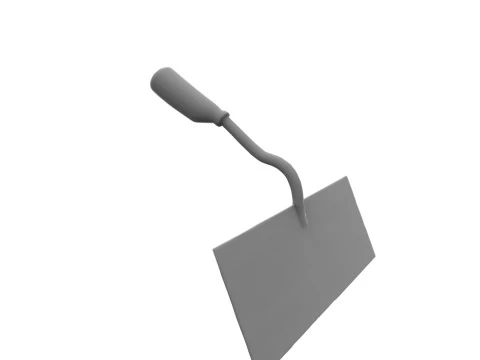 Garden Hoe 3D Model