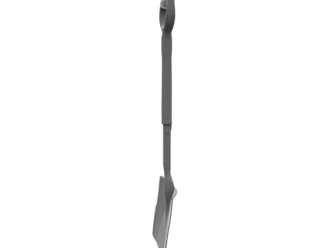 Handled Shovel 3D Model