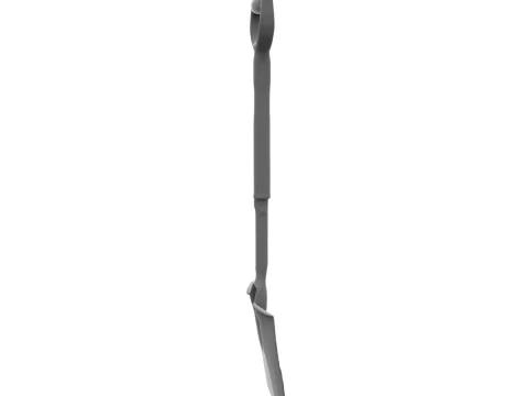 Handled Shovel 3D Model