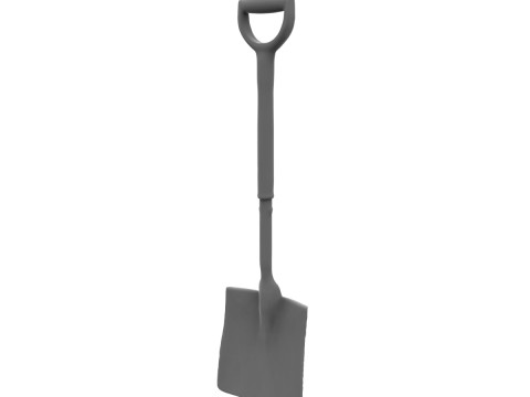 Handled Shovel Modello 3D