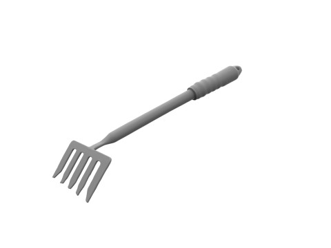 Garden Rake 3D 模型