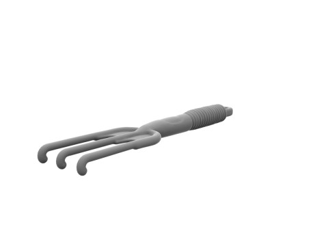 Garden Hand Fork 3D Model
