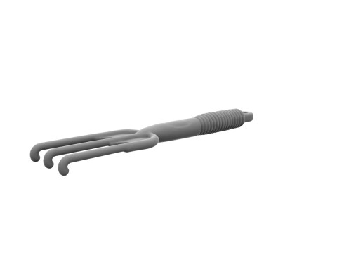 Garden Hand Fork 3D Model