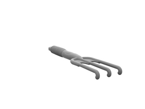 Garden Hand Fork 3D Model