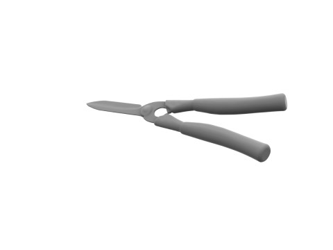 Hedge Shears 3D Model