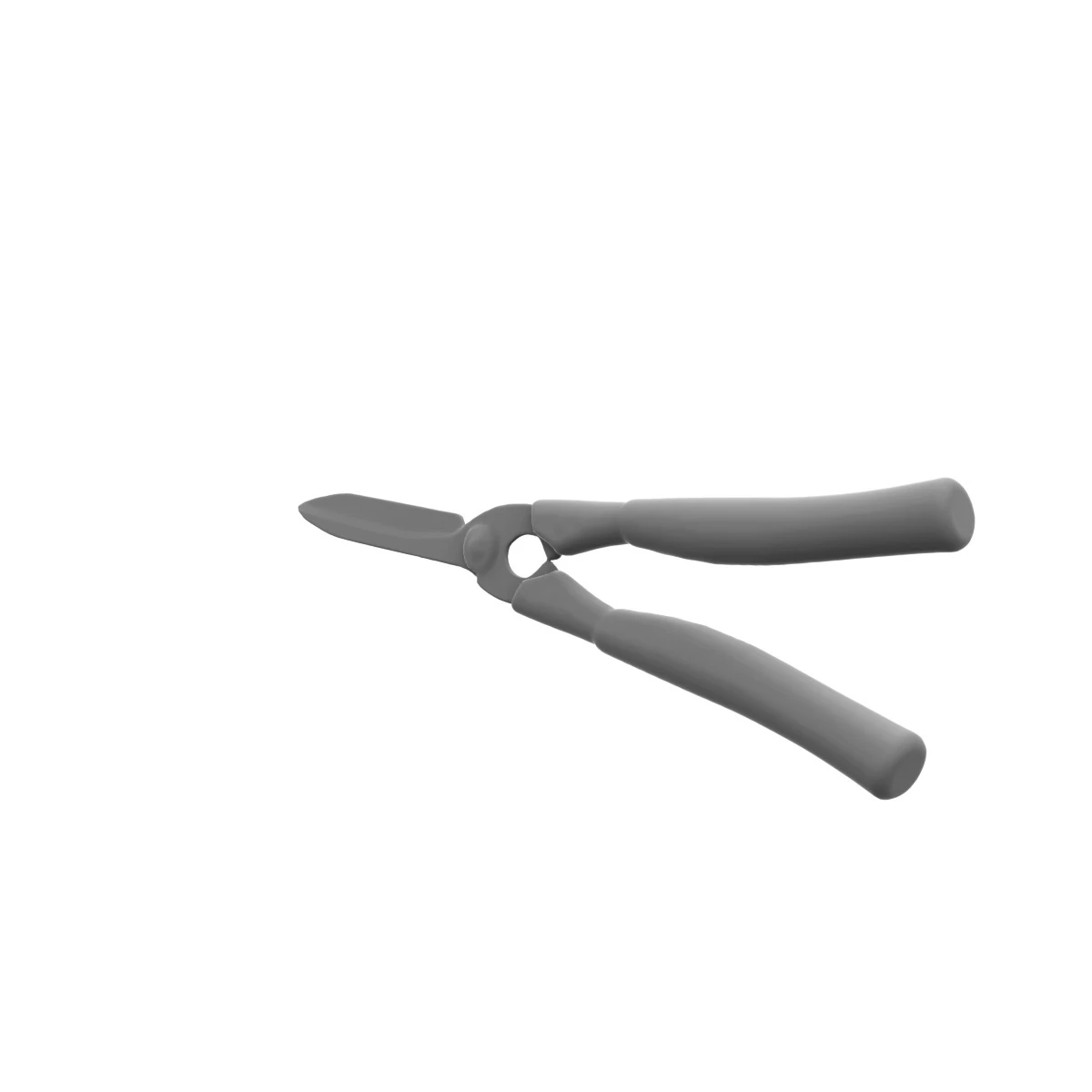 Hedge Shears 3D Model .c4d .max .obj .3ds .fbx .stl .blend 