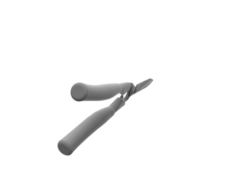 Hedge Shears 3D Model
