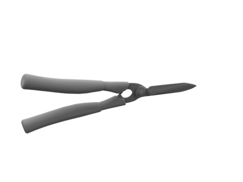 Hedge Shears 3D Model