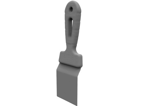 Edge Putty Trowel 3D Model