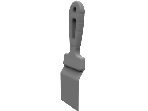 Edge Putty Trowel 3D Model