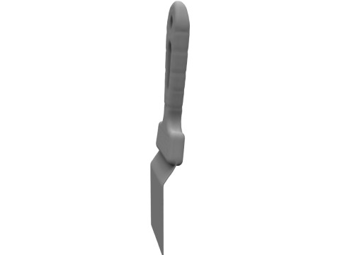 Edge Putty Trowel 3D Model