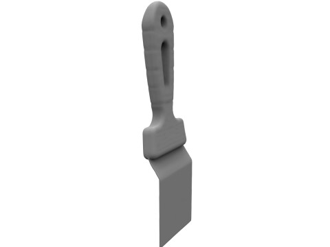 Edge Putty Trowel 3D Model