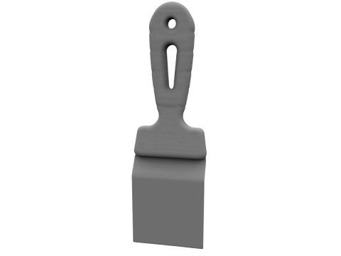 Edge Putty Trowel 3D Model