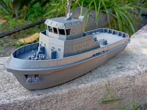 Tugboat miniature Modelo de impresión 3D