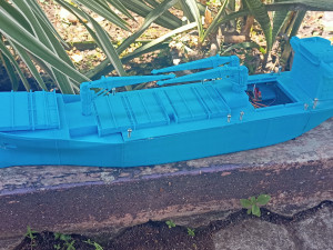 Cargo ship miniature for RC 3D Print Model