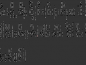 Alphabet pack lowpoly Modèles 3D en vedette