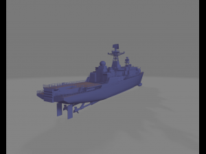 Russian battleship yaroslav mudry 3D Print Model