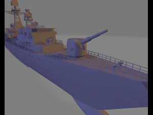 Russian battleship yaroslav mudry 3D Print Model