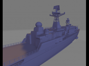 Russian battleship yaroslav mudry 3D Print Model