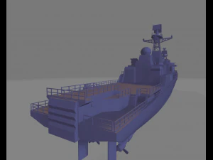 Russian battleship yaroslav mudry 3D Print Model