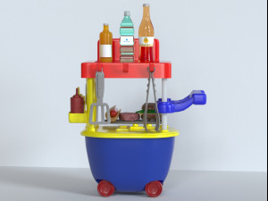 Barbeque 3D 모델