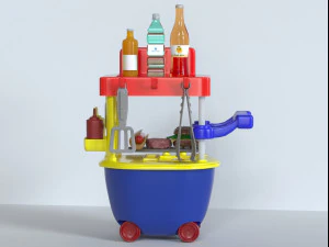 Barbeque 3D Model