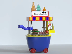 Barbeque 3D Model