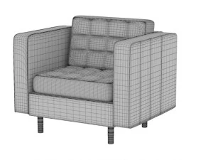 Armchair 3D Model