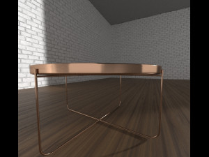 Habibi side table Modelo 3D