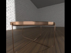 Habibi side table 3D Model
