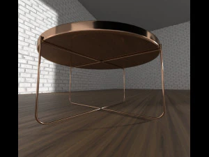 Habibi side table 3D Model