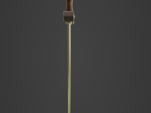 Knife pbr low poly Model 3D