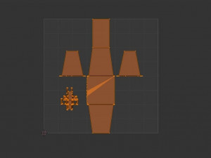 Knife pbr low poly Model 3D