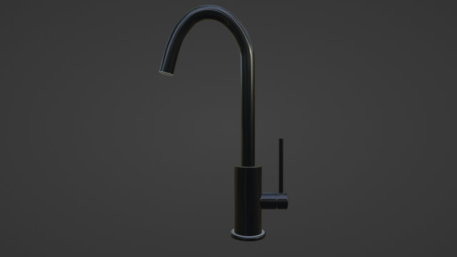 Faucet 3D Model .c4d .max .obj .3ds .fbx .stl .blend 