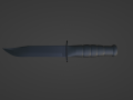 Knife s pbr low poly 3D Models