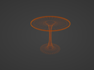 Dining table 3D 模型