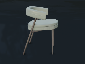 Nena armchair s 3D Model