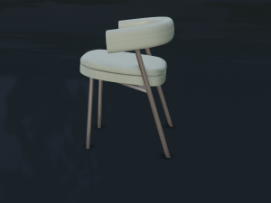 Nena armchair s Modello 3D