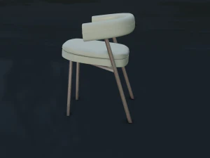 Nena armchair s 3D Model