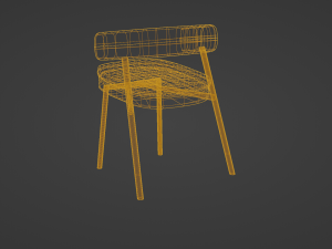 Nena armchair s Modello 3D