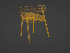 Nena armchair s 3D Model