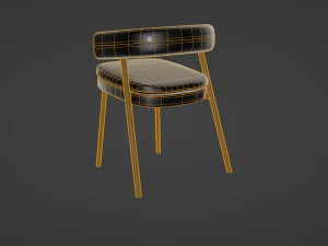 Nena armchair s 3D Model