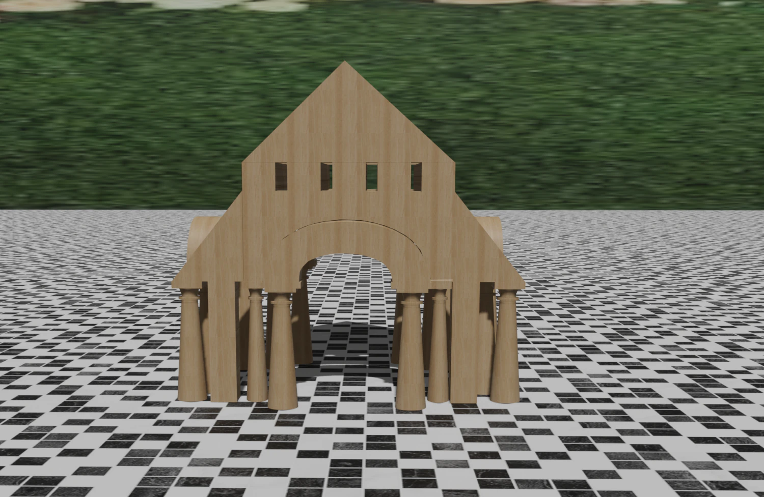 Piramit home 3D Model .c4d .max .obj .3ds .fbx .stl .blend 